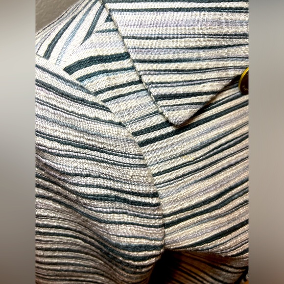 TORY BURCH wool double breasted coat 🩶🩵💙🖤 - Picture 5 of 8